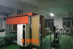 口罩類產(chǎn)品全自動包裝生產(chǎn)線-盒類產(chǎn)品無人化包裝流水線_廣州鑫達機械